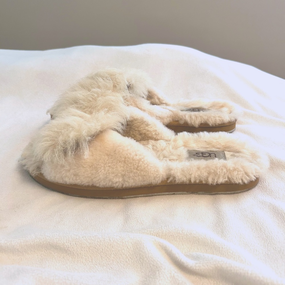 UGG Mirabelle Fur Bow Slippers